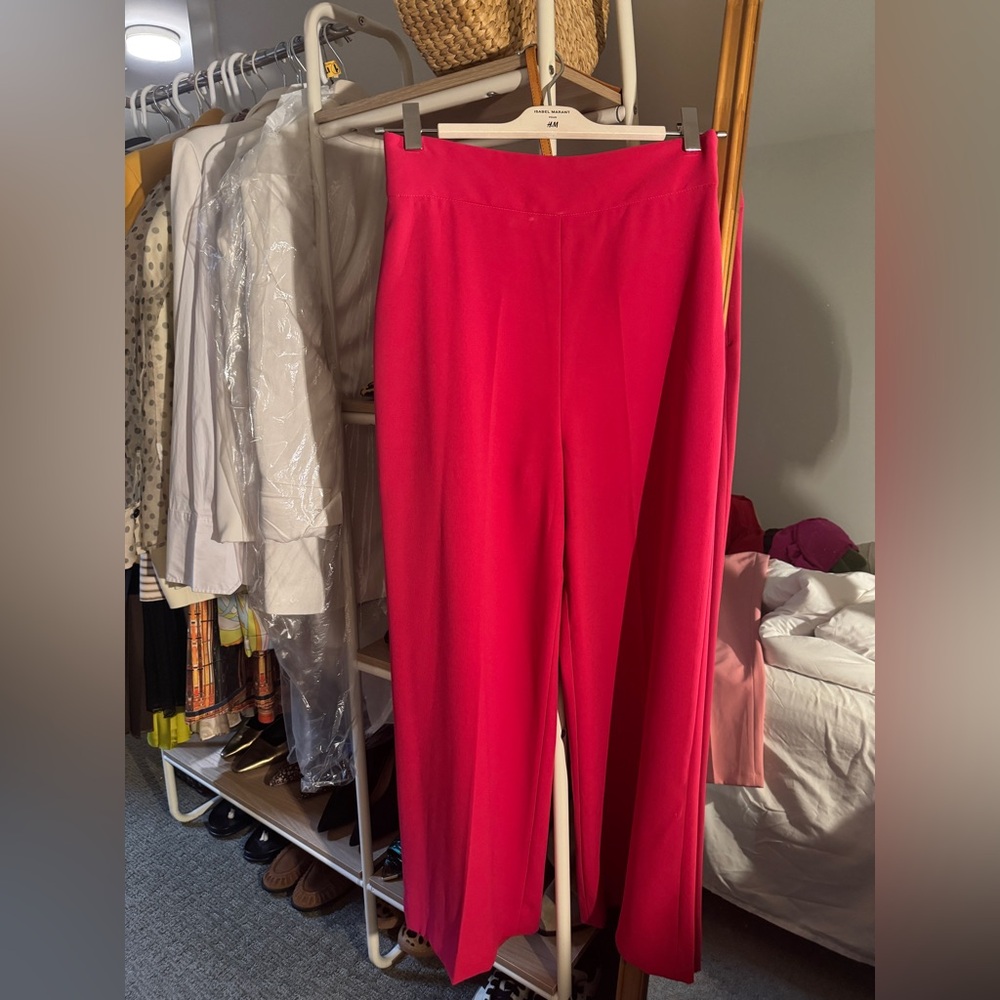 Zara Vibrant Pink Women's Trousers